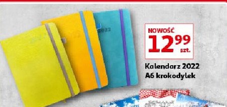 Kalendarz a6 2022 krokodylek promocja