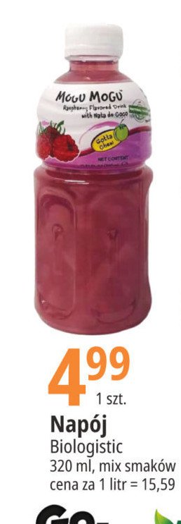 Nap贸j malinowy Mogu mogu promocja