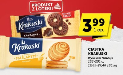Ciastka Krakuski wybrane rodzaje promocja w Groszek