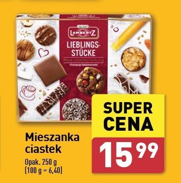 Mieszkanka ciasta lieblings stucke Lambertz promocja