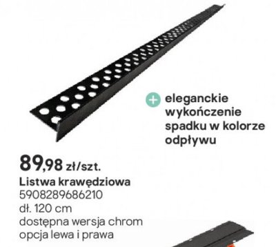 Listwa krawędziowa 120 cm promocja w Castorama