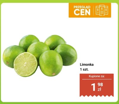 Limonka 1 szt. promocja w Biedronka
