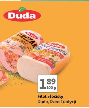 Filet złocisty Silesia duda promocja