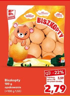 Biszkopty K-classic promocja