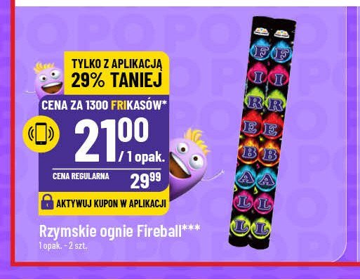 Rzymskie ognie SUPER POWER promocja