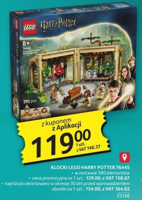 Klocki LEGO Harry Potter 76445 promocja w Selgros