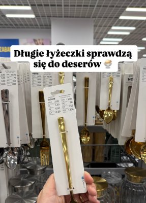 Długie łyżeczki do deswerów promocja w Pepco