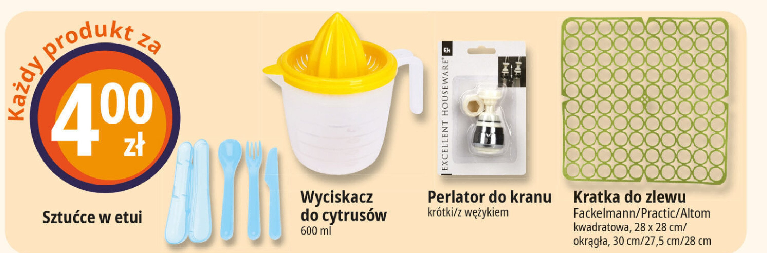 Perlator do kranu kuchennego promocja