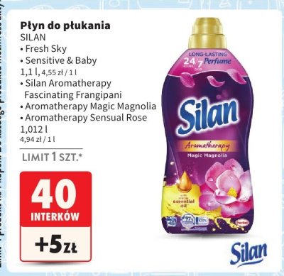 Płyn do płukania, różne rodzaje promocja w Intermarche