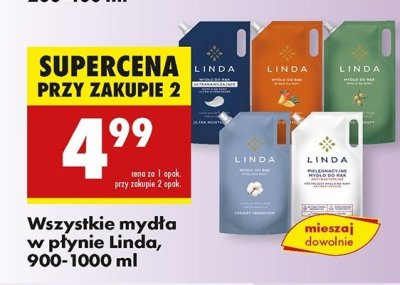 Myd艂o w p艂ynie bawe艂na Linda promocja