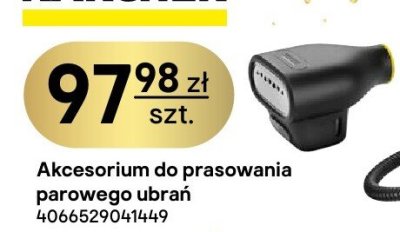 Akcesorium do prasowania parowego ubrań Kärcher promocja w Castorama