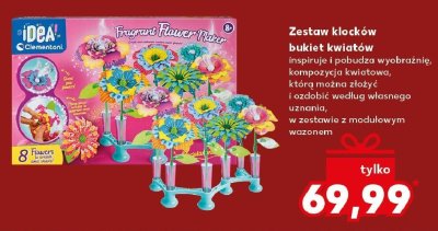 Zestaw klocków bukiet kwiatów Kaufland promocja w Kaufland