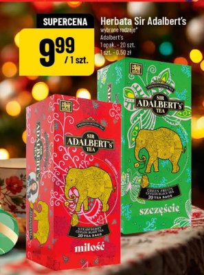 Herbata Sir Adalbert's wybrane rodzaje promocja w POLOmarket