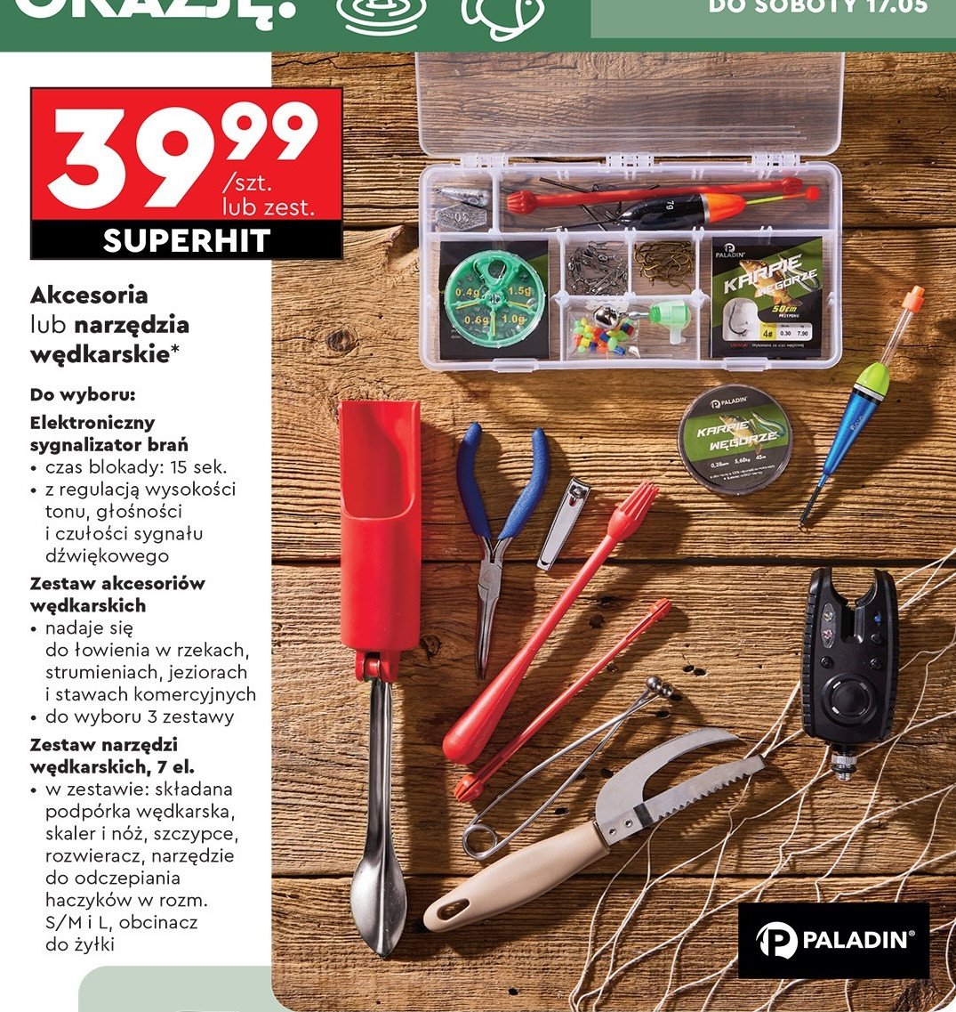 Sygnalizator brań elektryczny PALADIN promocja w Biedronka
