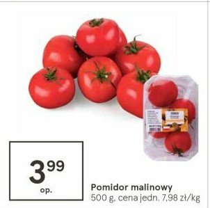 Pomidory malinowe Tesco mw promocja