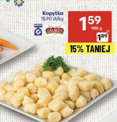 Kopytka promocja w Delikatesy Centrum