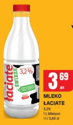 Mleko łaciate 3,2% promocja w Chorten