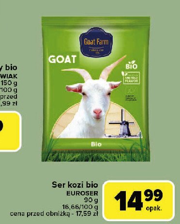 Ser kozi plastry Goat farm promocja