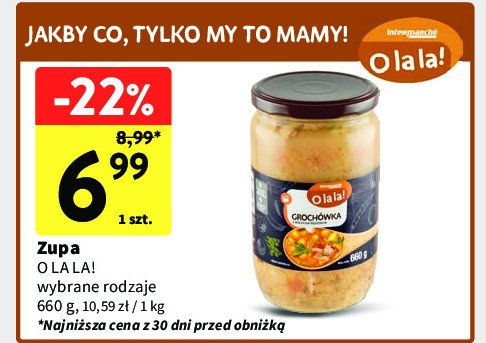 Grochówka O la la! promocja w Intermarche