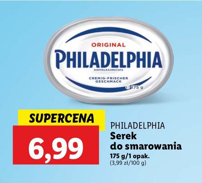 Serek original Philadelphia promocja w Lidl