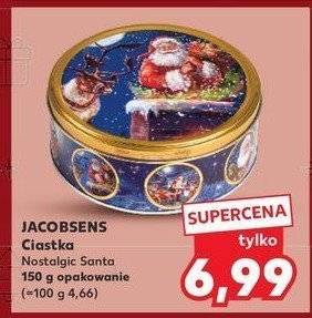 Ciastka maślane Jacobsens promocja