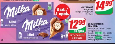 Rożek mini Milka promocja