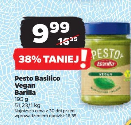 Pesto basilico Barilla promocja