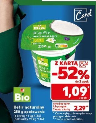 Kefir naturalny K-classic bio promocja