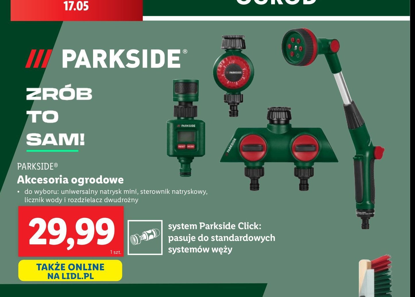 Sterownik nawadniania Parkside promocja w Lidl