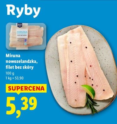 Filet bez skóry miruna nowozelandzka promocja w Lidl