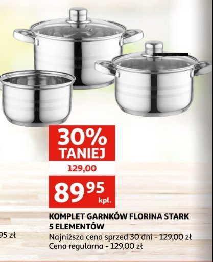 Zestaw garnków stark Florina (florentyna) promocja