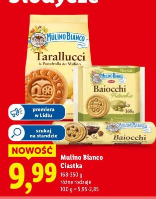 Ciastka różne rodzaje promocja w Lidl