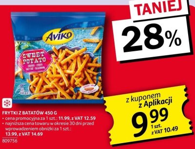Warzywa do zapiekania frytki z batat贸w, kalarepy, fasolki szapragowej Hortex promocja w Selgros