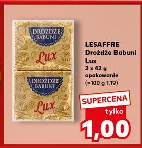 Drożdże lux Drożdże babuni promocja