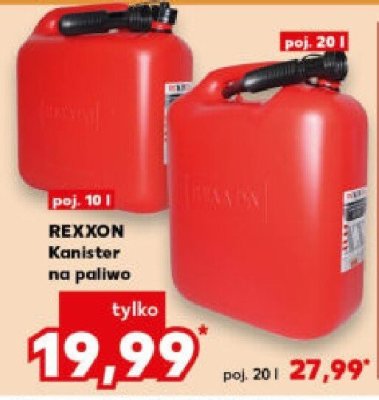 Kanister na paliwo  promocja w Kaufland