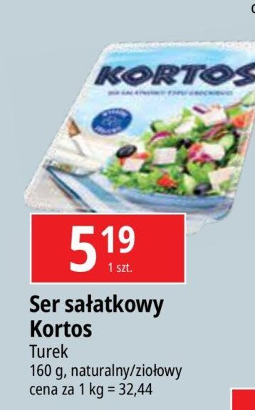 Kortos ser sałatkowy Turek naturek Turek 123 promocja