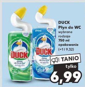 Żel do wc mint Duck deep action gel promocja