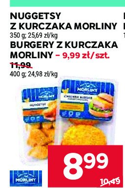 Burger panierowany z kurczaka Morliny promocja