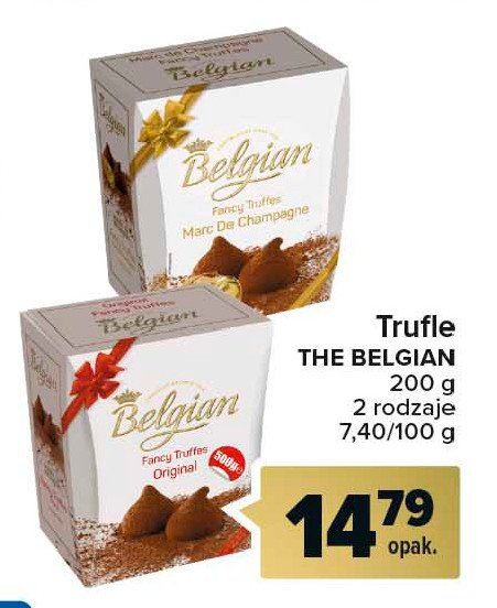 Trufle fancy truffes original The belgian promocja