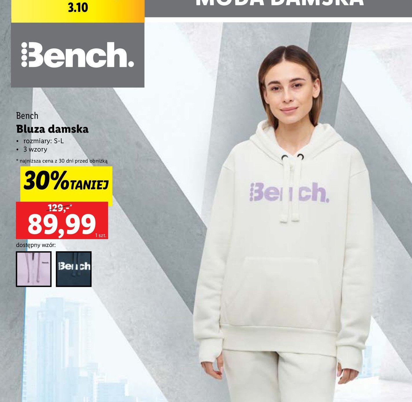 Bluza damska s-l Bench promocja