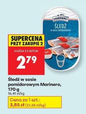 Śledź w sosie pomidorowym  promocja w Biedronka
