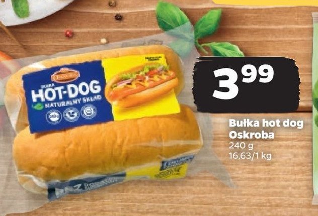 Hot-dog Oskroba promocja