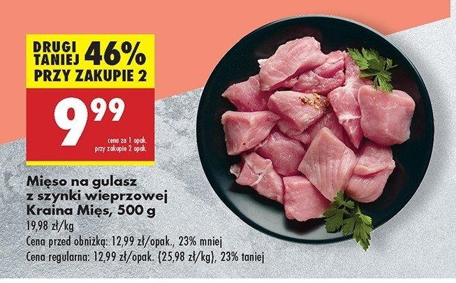 Mi臋so na gulasz z szynki Kraina mi臋s promocja