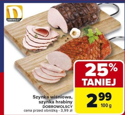 Szynka hrabiny  Dobrowolscy promocja w Carrefour