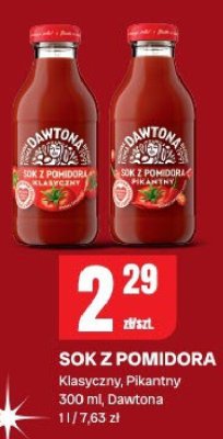 Sok z pomidora Dawtona Klasyczny, Pikantny promocja w Chorten