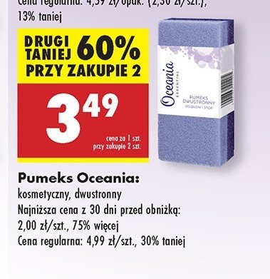 Pumeks kosmetyczny kostka Oceania promocja w Biedronka