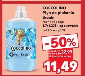 Płyn do płukania purple orchid & blueberries Coccolino perfume & care promocja w Kaufland