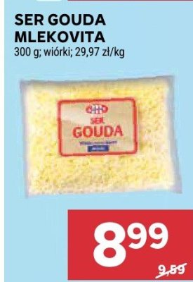 Ser Gouda mlecovita wiórki promocja w Stokrotka