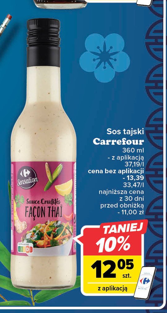 Sos tajski Carrefour sensation promocja