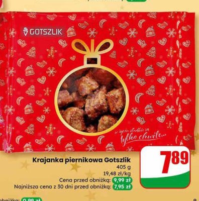 Krajanka piernikowa Gotszlik promocja w Dino